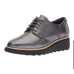 Clark's women Sharon Oxford Gunmetal